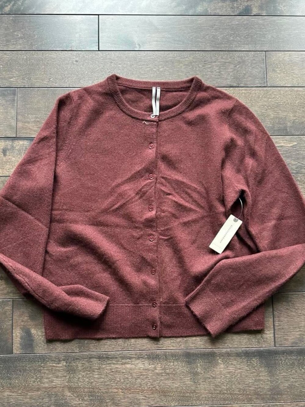 Anthropologie 100% Cashmere Cardigan - new with tags